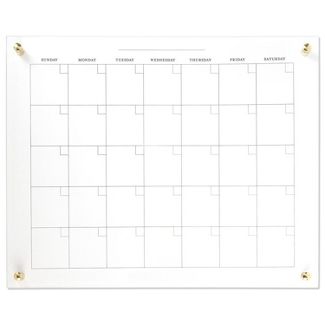 Glass Calendar for Family Command Center