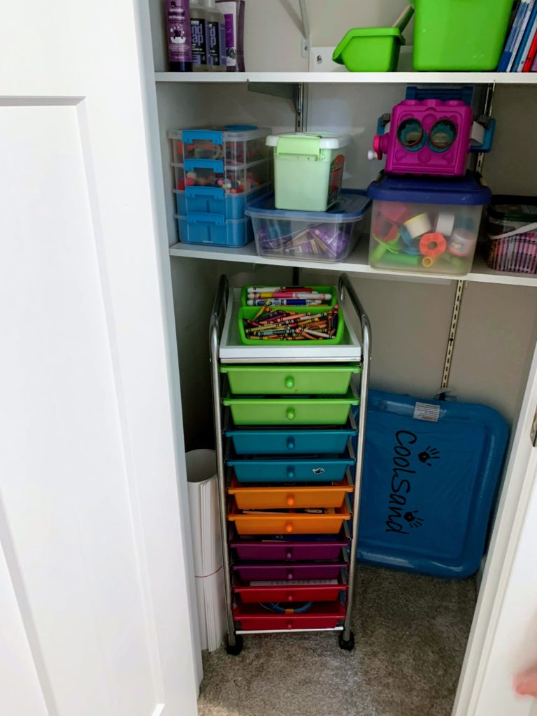 Organized Game and Art Storage Home Oraganization, Kids Storage, Art Storage, Organize My House